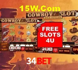 Biblioteca de slots populares na 34Bet